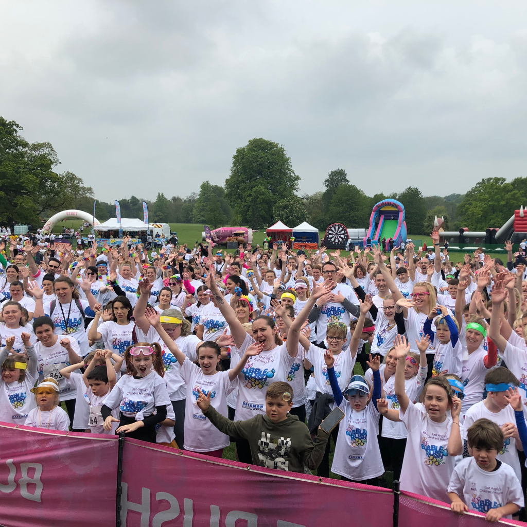 Bubble Rush Norwich 2023 Event Village